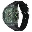 SF Maiden Voyage Sport Watch Green Dial And Black Strap Tonneau Shaped Case with Multifunction movement - image number 1