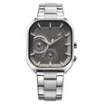 Fastrack Groove Multifunction Anthracite Dial Metal Strap Guy's Watch with Lume indices - image number 1