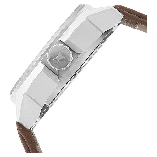Fastrack Quartz Analog Black Dial Leather Strap Watch for Guys - image number 2