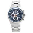 Titan Octane Black Dial Chrono Stainless Steel Strap watch for Men