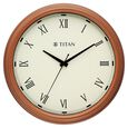 Titan Classic White Wall Clock with Silent Sweep Technology - 32.5 cm x 32.5 cm (Medium) - image number 1