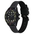 SF Sporty Analogs Quartz Analog Black Dial Black Plastic Strap Watch For Men - image number 2