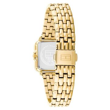 Tommy Hilfiger Quartz Analog Champagne Dial Golden Stainless Steel Strap Watch For Women