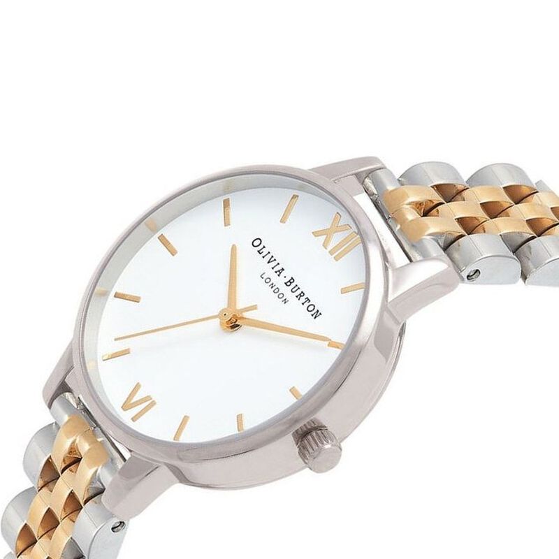 Olivia Burton Quartz Analog White Dial Stainless Steel Strap Watch for Women - image number 1