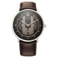 Titan Quartet Black Dial Quartz Multifunction Leather Strap watch for Men - image number 1