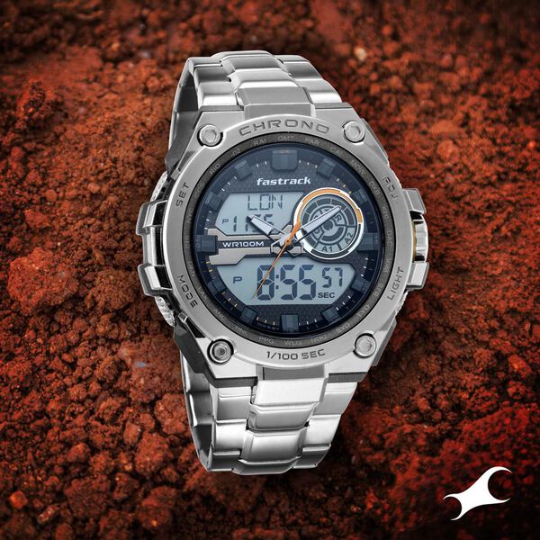Fastrack Mean Machines Guys Ana Digi Watch