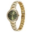 Titan Raga Spotlight Quartz Analog Green Dial Golden Metal Strap Watch For Women - image number 2