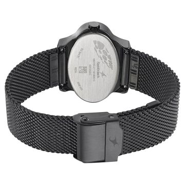 Fastrack Hitlist Quartz Analog Blue Dial Stainless Steel Strap Watch for Girls