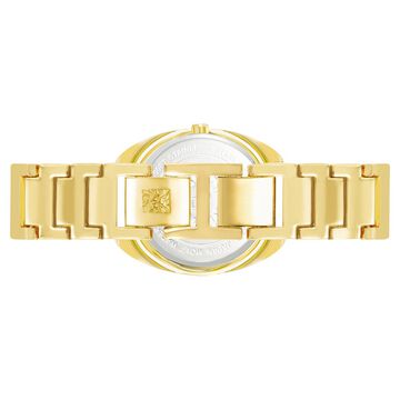 Anne Klein Quartz Analog Brown Dial Metal Strap Watch for Women