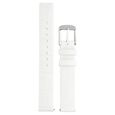 16 mm White Genuine Leather Strap for Women - image number 0