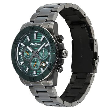 Octane Fashion Accendo Chronograph with Knurled Bezel & Lume Hands for Men