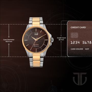 Titan Automatic Midnite Big Date Automatic