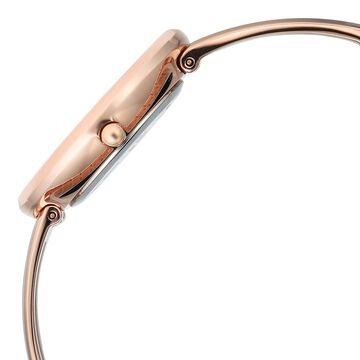 Titan Raga Contempore Quartz Analog Rose Gold Dial Rose Gold Metal Strap Watch For Women