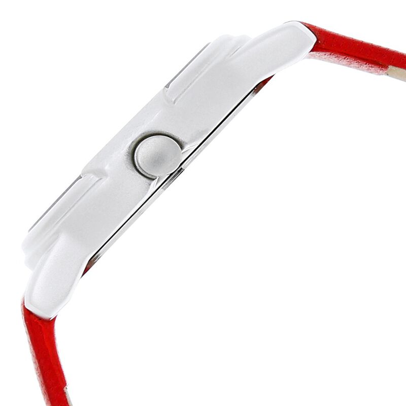 Fastrack Quartz Analog Red Dial Leather Strap Watch for Girls - image number 2