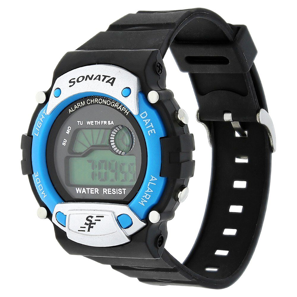 Buy Online SF Digital Dial Plastic Strap Watch for Men