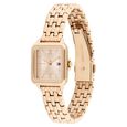 Tommy Hilfiger Quartz Analog Golden Dial Rose Gold Stainless Steel Strap Watch For Women - image number 1
