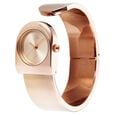 Vyb Striker By Fastrack Quartz Analog Rose Gold Dial Rose Gold Metal Strap Watch For Girls - image number 2