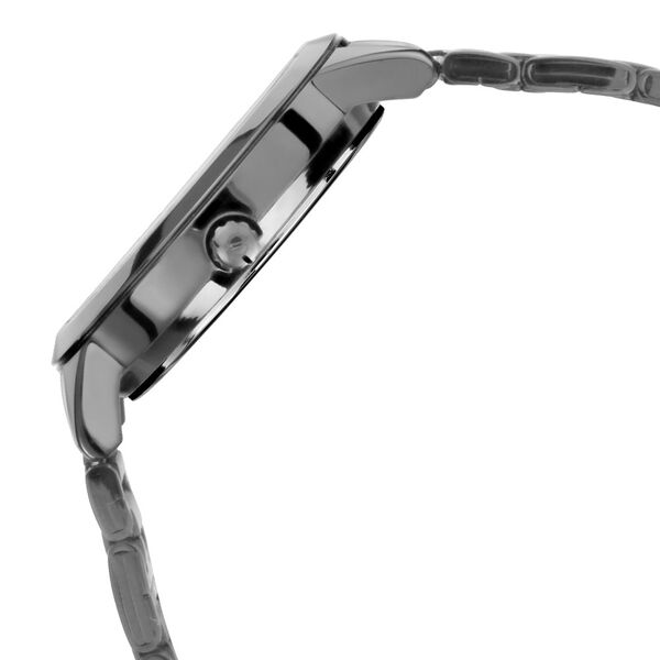 Titan Workwear Anthracite Dial Analog with Day and Date Stainless Steel Strap Watch for Women - image number 3
