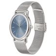 Sonata Quartz Analog Blue Dial Stainless Steel Strap Watch for Men - image number 1