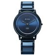 Titan Edge Melange Slim Steel & Ceramic Strap Blue Dial Analog Watch For Men - image number 0