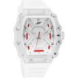 SF Maiden Voyage Sport Watch White Dial And Strap with red accents Tonneau Shaped Case - image number 0
