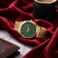 Sonata Vector Blue Dial Rose Gold-Tone Bracelet Watch for Men
