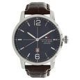 Tommy Hilfiger Quartz Analog Black Dial Leather Strap Watch for Men - image number 0