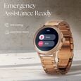 Titan Valerie Premium Smartwatch with All 316L SS construction, Skin Temp. Sensor, Women’s Health, SingleSync BT Calling - image number 5