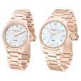 Kenneth Cole Quartz Analog Mother Of Pearl Dial Stainless Steel Strap Watch For Couple - image number 2