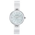 Sonata Festive Quartz Analog Blue Dial Two Toned Ceramic & Metal Strap Watch For Women