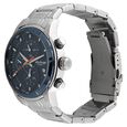 Titan Octane Quartz Chronograph Blue Round Dial Silver Stainless Steel Strap Watch For Men - image number 1