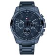 Tommy Hilfiger Quartz Analog Blue Dial Stainless Steel Strap Watch for Men - image number 0