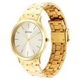 Titan Karishma Quartz Analog Champagne Dial Golden Stainless Steel Strap Watch For Men - image number 2