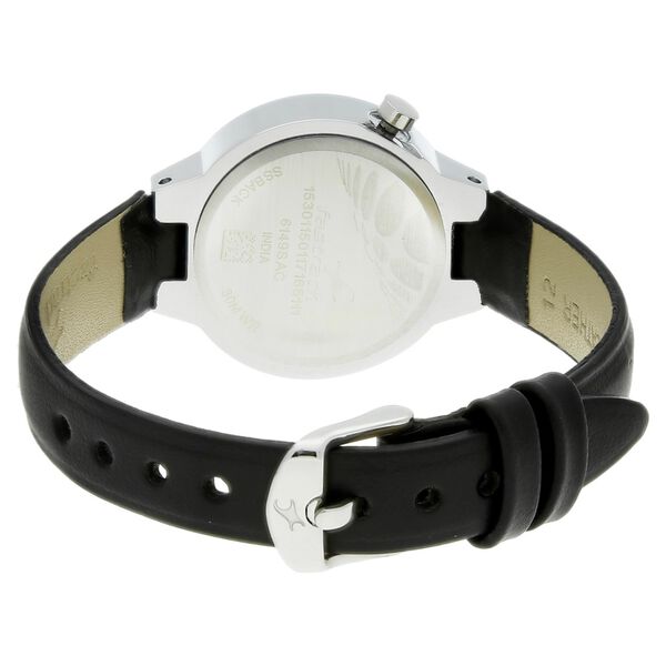 Fastrack Quartz Analog Purple Dial Leather Strap Watch for Girls - image number 3