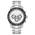 Cerruti 1881 Quartz Chronograph White Dial Stainless Steel Strap Watch for Men - image number 0