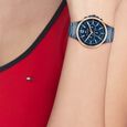Tommy Hilfiger Blue Dial Blue Stainless Steel Strap Watch for Women - image number 3