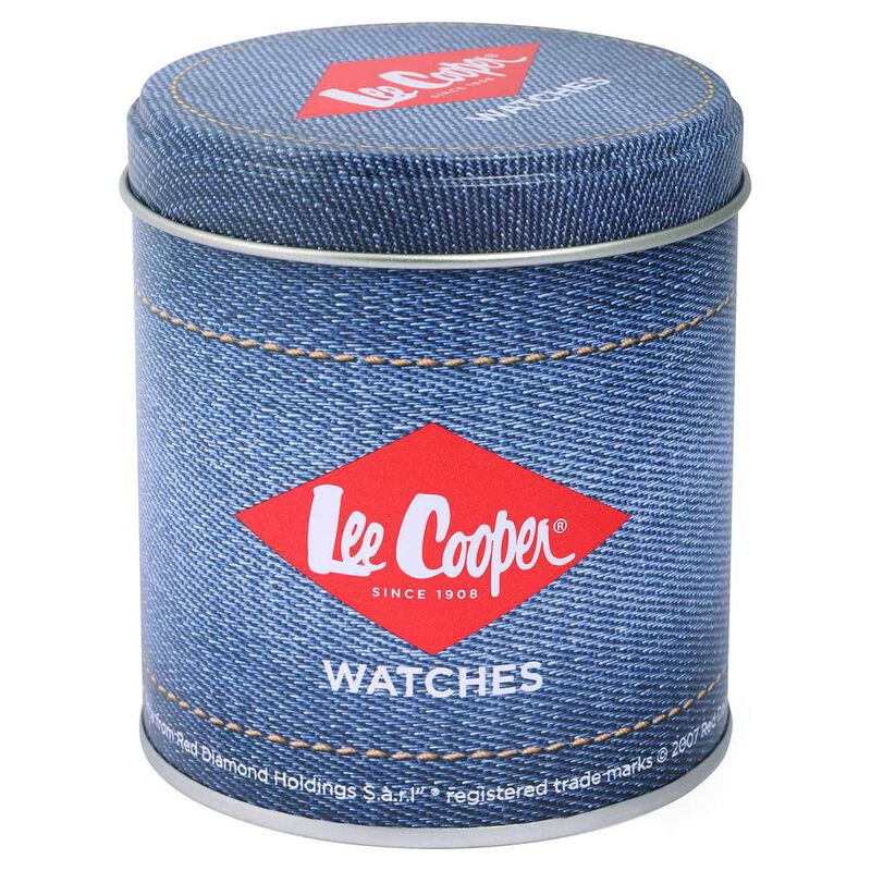 Lee Cooper Quartz Analog Blue Dial Metal Strap Watch for Women - image number 1