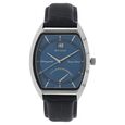 Titan Dual Time Anthracite Dial Stainless Steel Strap watch for Men