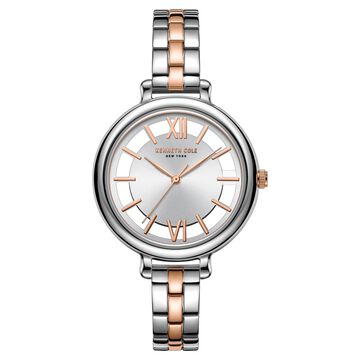Kenneth Cole Quartz Analog Silver Dial Stainless Steel Strap Watch for Women