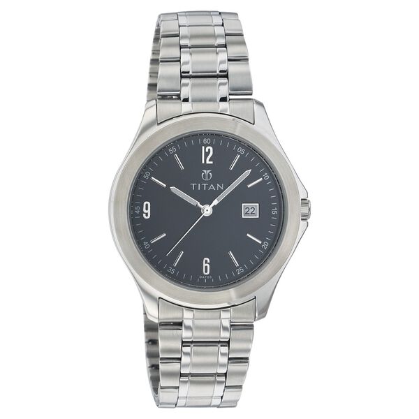 Titan Quartz Analog with Date White Dial Watch for Men - image number 0