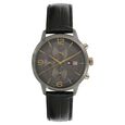 Tommy Hilfiger Quartz Analog Grey Dial Leather Strap Watch for Men - image number 0