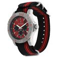 Titan Quartz Analog Red Dial Nylon Strap Watch for Men - image number 1