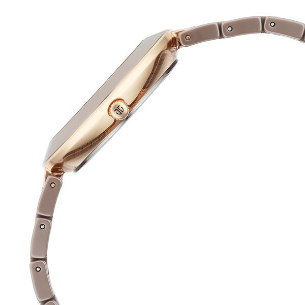 Titan Purple Ceramics Brown Dial Analog Ceramic Strap watch for Women - image number 3