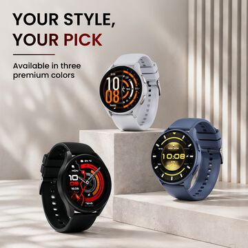Fastrack Smart Revoltt XR1 Pro Smartwatch with 3.63 cm AMOLED Display BT Calling & Health Tracking