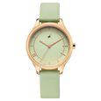 Fastrack Stunners Quartz Analog Brown Dial Brown Metal Strap Watch For Girls