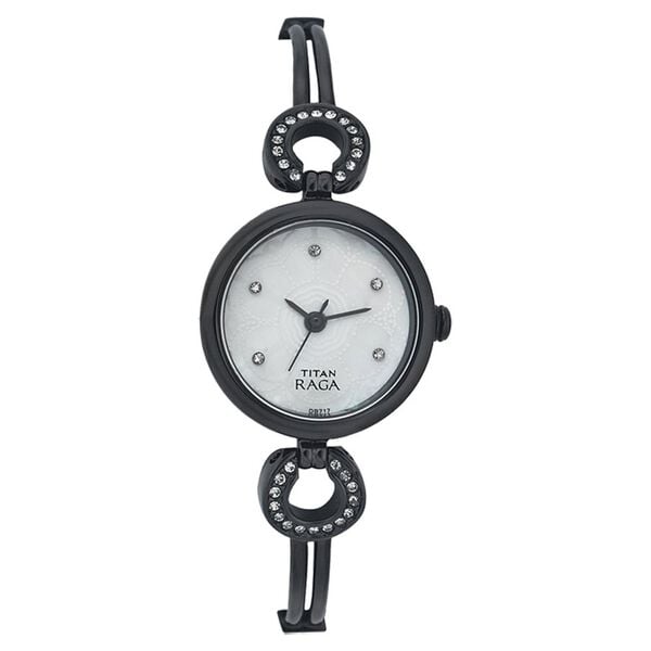 Titan Quartz Analog White Dial Watch for Women - image number 0