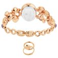 Titan Raga Moments Of Joy Quartz Analog Mother of Pearl Dial Rose Gold Metal Strap Watch For Women - image number 5