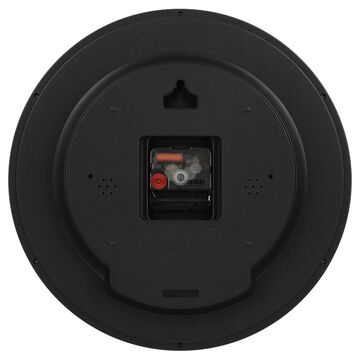 Titan Contemporary Wall Clock Quartz Analog Analog Dark Brown Dial - Size 31 cm x 31 cm (Medium)