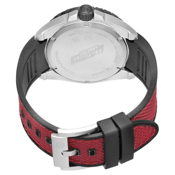 Titan Quartz Multifunction Black Dial Nylon Strap Watch for Men - image number 3