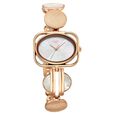 Titan Raga Power Pearls Quartz Analog Mother of Pearl Dial Rose Gold Metal Strap Rectangular Shaped Watch For Women - image number 3